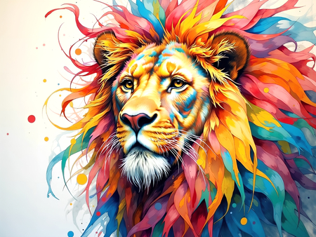 Découvrez notre tableau lion pop art ultra coloré, entre graphisme contemporain et explosion de teintes vives. Plusieurs versions disponibles. Création exclusive DECOTAB, imprimée en France.