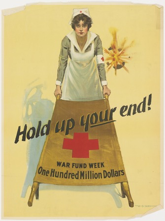 Affiche encadrée premium fine art made in France ou toile d’art. Tenez votre fin ! Semaine du fonds de guerre. Recherche en cours...