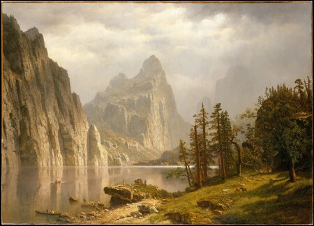 Affiche encadrée fine art haut de gamme fabriquée en France ou toile premium. Rivière Merced, vallée de Yosemite...