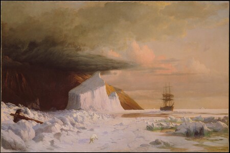 Impression fine art haut de gamme en France sur toile ou poster encadré. Un été arctique : percer la meute dans la baie Melville...