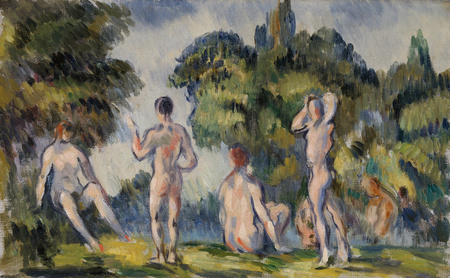 Impression d’art haut de gamme sur toile ou poster encadré en France. Baigneurs...