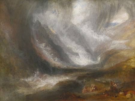 Impression haute résolution made in France sur toile ou affiche encadrée. Tempête de neige en mer...