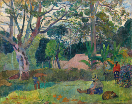 Impression d'art française sur toile ou poster encadré. Le grand arbre...
