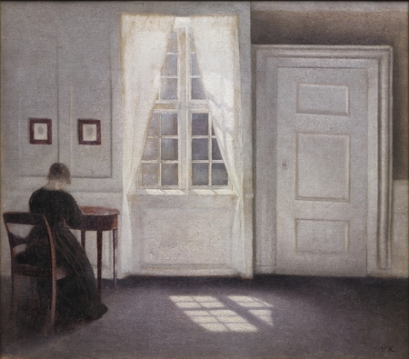 Impression fine art haut de gamme en France sur toile ou poster encadré. Intérieur à Strandgade, lumière du soleil sur le sol...