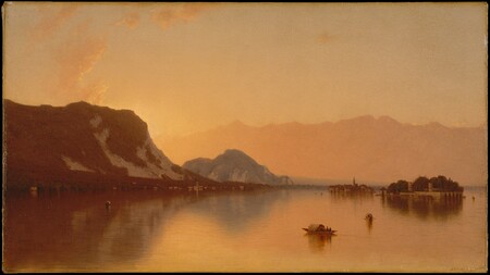 Reproduction d'art sur toile ou poster encadré, fabrication française. Isola Bella sur le lac Majeur...