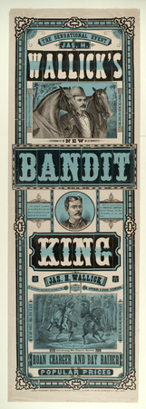 Affiche encadrée fine art made in France haut de gamme ou toile imprimée. Veste Wallick's Bandit King...