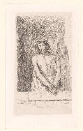 Affiche encadrée fine art en France ou toile imprimée. Regarde l'homme...