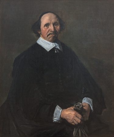 Affiche encadrée premium fabriquée en France ou toile d’art imprimée. Portrait d'homme...