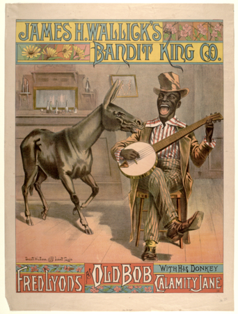 Affiche encadrée haut de gamme fabriquée en France ou toile d’art fine art. Bandit King Co. de James H. Wallick...