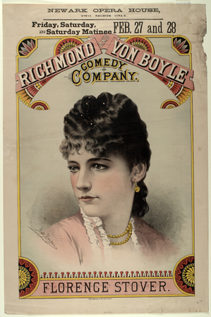 Impression fine art d’art haut de gamme sur toile made in France ou poster encadré. Richmond et Von Boyle Comedy Company...