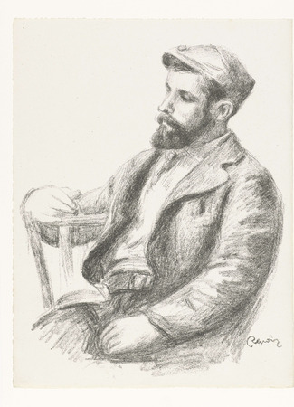 Impression d’art made in France ou affiche encadrée premium. Portrait de l'artiste Louis Valtat...