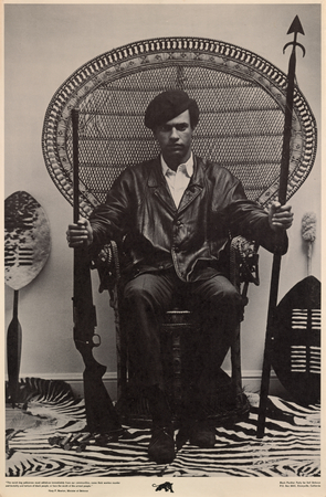 Affiche encadrée fine art premium fabriquée en France ou toile imprimée. Huey Newton...