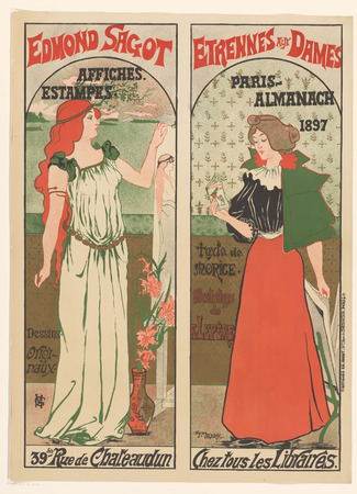Impression haut de gamme française sur toile ou poster encadré. Affiche van Edmond Sagot...