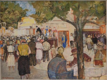 Poster encadré fine art made in France ou toile d’art premium. Resort dans le Deerpark...