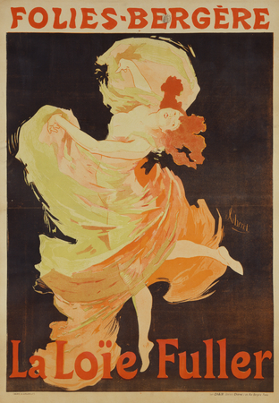 Toile made in France d’art premium ou affiche encadrée. Loïe Fuller...