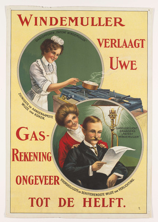 Impression sur toile fine art made in France ou poster encadré. Windemuller réduit votre facture de gaz d'environ la moitié. Affiche d'électroménager...