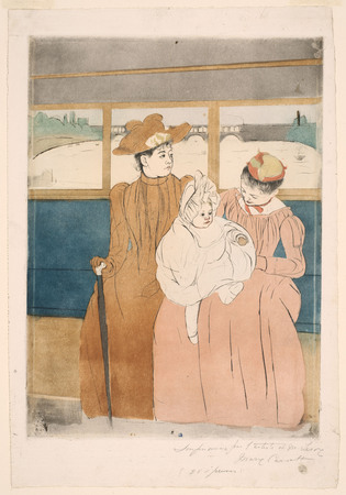 Impression d’art en France sur toile ou poster encadré. Dans l'Omnibus...