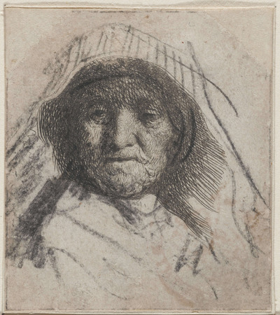 Affiche encadrée haut de gamme made in France ou toile fine art premium. La mère de Rembrandt...