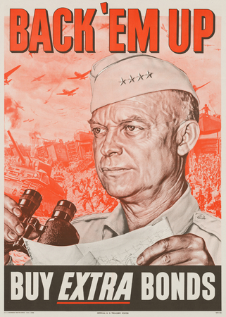 Impression d’art haut de gamme made in France sur toile ou poster encadré. DwightDavid Eisenhower...