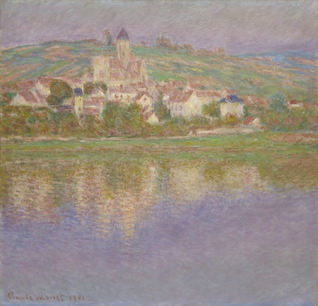 Tirage premium sur toile made in France ou affiche encadrée. Vétheuil...