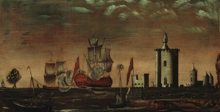 Tirage fine art en France sur toile ou poster encadré. Fantaisie de paysage marin...