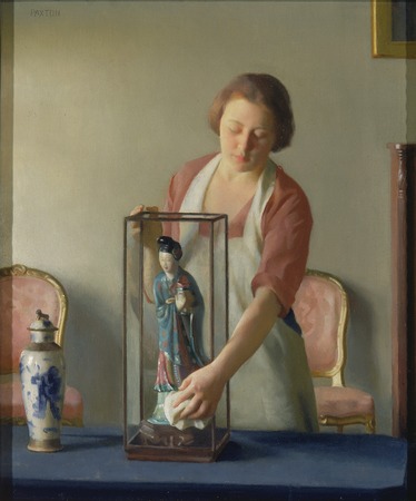 Toile premium fine art made in France ou affiche encadrée d’art. La figurine...