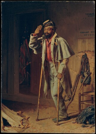 Impression fine art sur toile made in France ou poster encadré. Un peu d'histoire de la guerre : le vétéran...