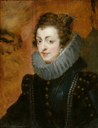 Impression sur toile premium d’art made in France ou poster encadré. Portrait d'Isabelle de Bourbon. Cette oeuvre de Rubens est un portrait de Isabelle de Bourbon...