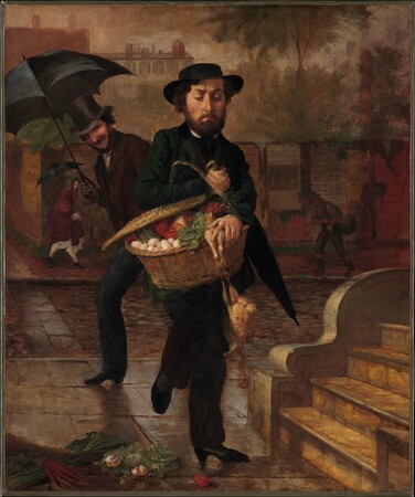 Impression fine art française de qualité sur toile ou poster encadré. Jeune mari : premier marketing...