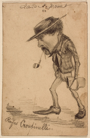 Impression sur toile haut de gamme en France ou poster encadré. Caricature d'Henri Cassinelli ("Rufus Croutinelli")...
