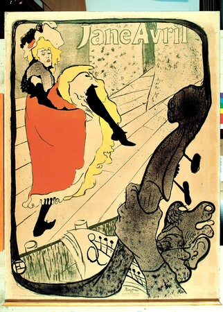 Toile fine art premium fabriquée en France ou affiche encadrée. Jane Avril...