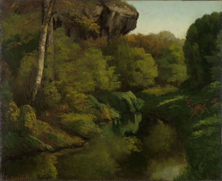 Poster premium haut de gamme fabriqué en France ou toile fine art. Vue dans la forêt de Fontainebleau...