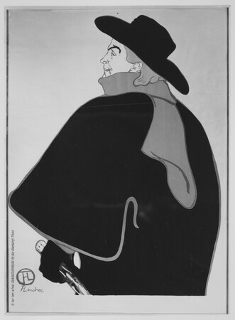 Toile d’art premium fabriquée en France ou affiche encadrée. Aristide Bruant, dans son cabaret...