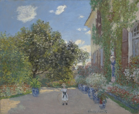 Affiche encadrée fine art made in France haut de gamme ou toile imprimée. La Maison de l'Artiste à Argenteuil...