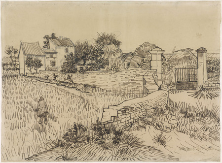 Toile premium imprimée en France ou affiche encadrée fine art. Ferme en Provence...
