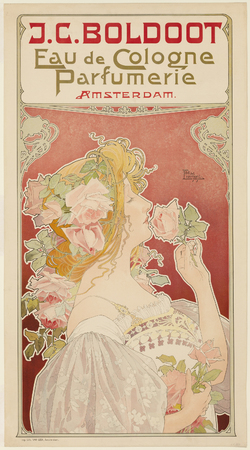 Impression fine art de qualité premium sur toile made in France ou poster encadré. J. C. Boldoot Eau de Cologne: Parfumerie Amsterdam...