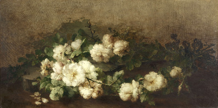 Impression premium fine art sur toile en France ou poster encadré. Nature morte à la guitare et aux roses...