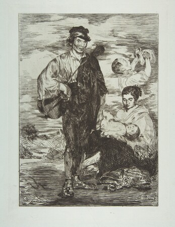 Impression haut de gamme made in France d’art sur toile ou poster encadré. Les gitans...