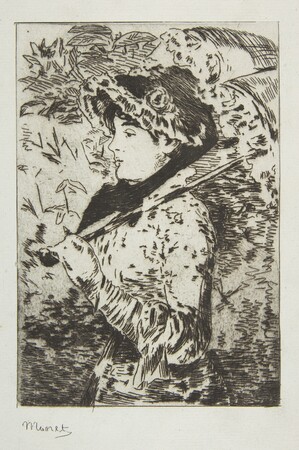 Poster premium fine art fabriqué en France ou toile d’art imprimée. Jeanne (Printemps)...