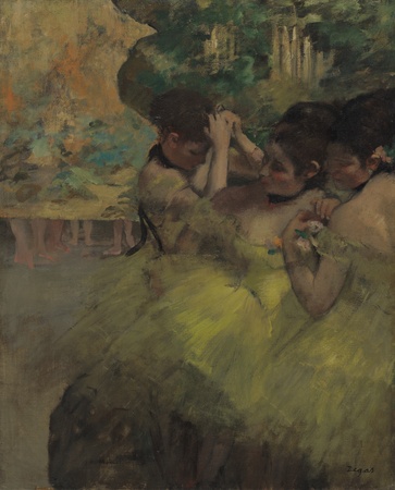 Impression premium fine art sur toile made in France ou poster encadré. Danseurs jaunes (dans les ailes)...