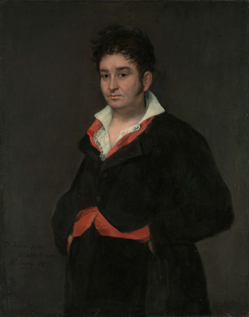 Affiche encadrée premium en France fine art ou toile imprimée. Portrait de Don Ramón Satué...