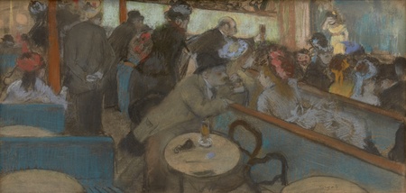 Poster fine art made in France haut de gamme ou toile imprimée. Café-Concert (Les Spectateurs)...