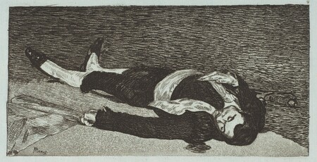 Poster premium en France ou toile fine art haut de gamme. Toréador mort...