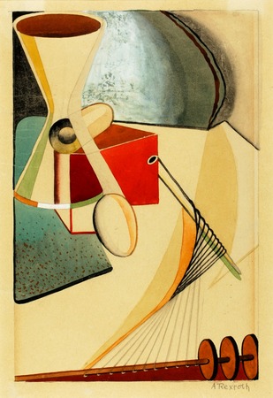 Affiche d’art encadrée française ou toile imprimée. Composition...