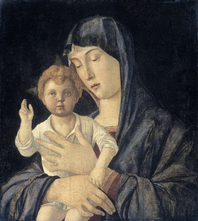Impression fine art haut de gamme en France sur toile ou poster encadré. Vierge à l'enfant. Vierge à l'enfant...