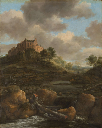 Reproduction fine art sur toile ou poster encadré made in France. Château de Bentheim. Château de Bentheim...