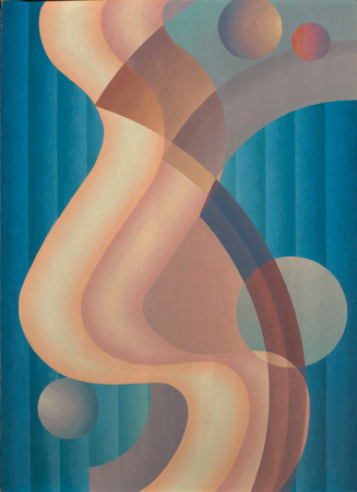 Affiche encadrée fine art ou toile imprimée made in France. Composition n° 61...