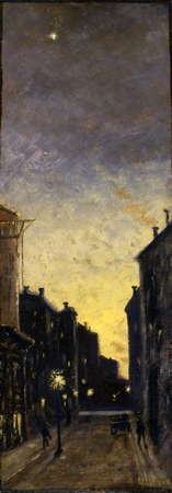 Poster encadré fine art fabriqué en France ou toile imprimée. Cinquante-septième rue...