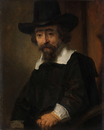 Impression made in France sur toile ou affiche encadrée. Portrait d'Ephraïm Bueno. Portrait d'un homme, vraisemblablement le Dr...