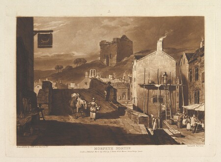 Poster haut de gamme fine art fabriqué en France ou toile premium. Morpeth North (Études de livres, partie 4, planche 21)...